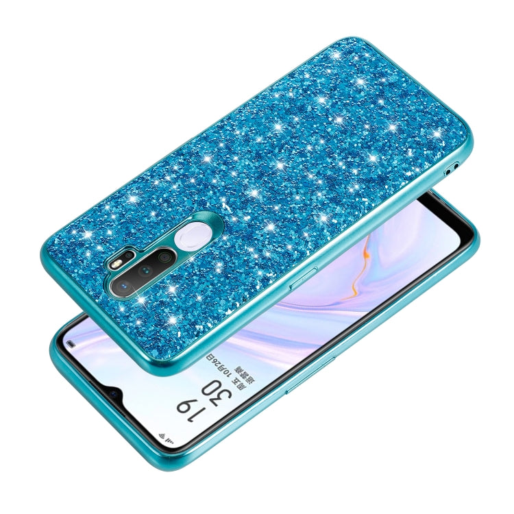 For OPPO A11 Glitter Powder Shockproof TPU Protective Case