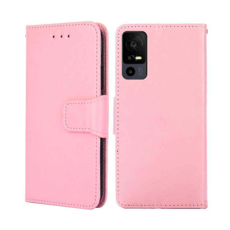 For TCL 40 XE 5G / 40X 5G T601D Crystal Texture Leather Phone Case