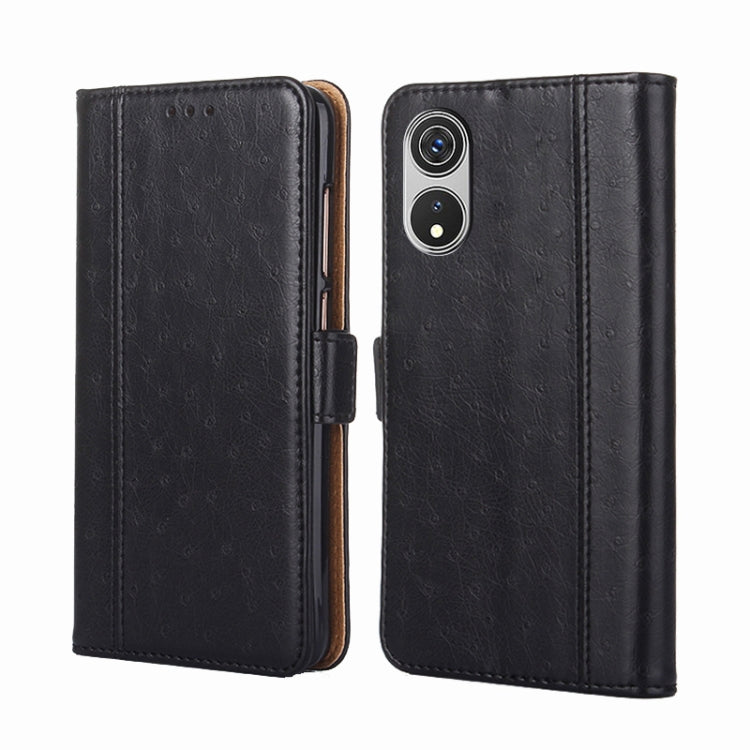 For CUBOT P60 Ostrich Texture Horizontal Flip Leather Phone Case