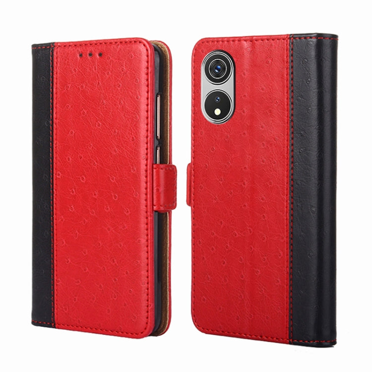 For CUBOT P60 Ostrich Texture Horizontal Flip Leather Phone Case
