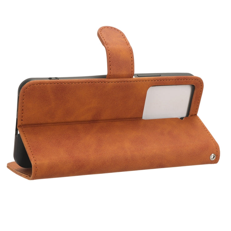 For HTC U23 Pro Skin Feel Magnetic Flip Leather Phone Case