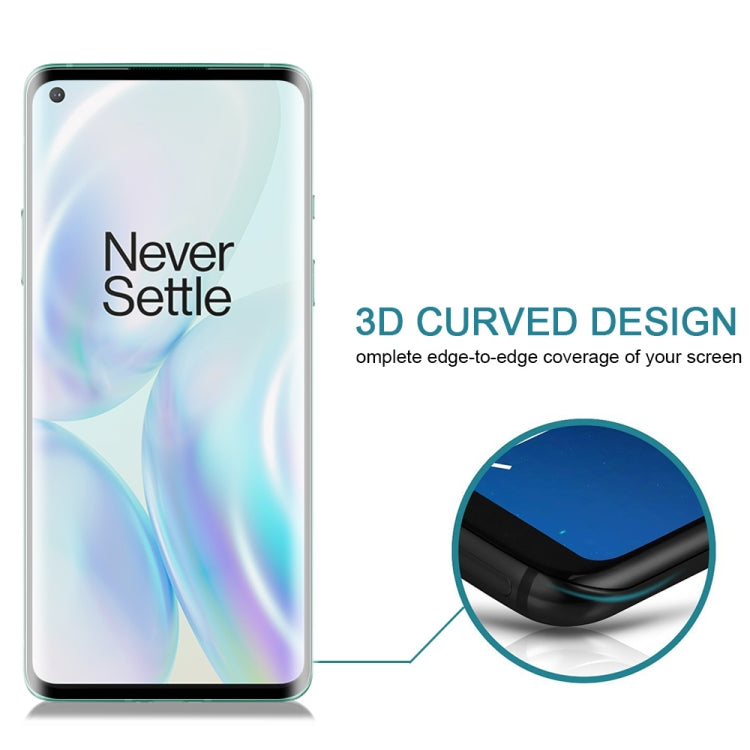 For OnePlus 8 / 8 5G UW Verizon 25 PCS 3D Curved Edge Full Screen Tempered Glass Film