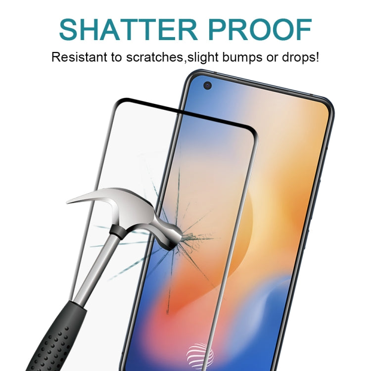 For Vivo X50 25 PCS 3D Curved Edge Full Screen Tempered Glass Film