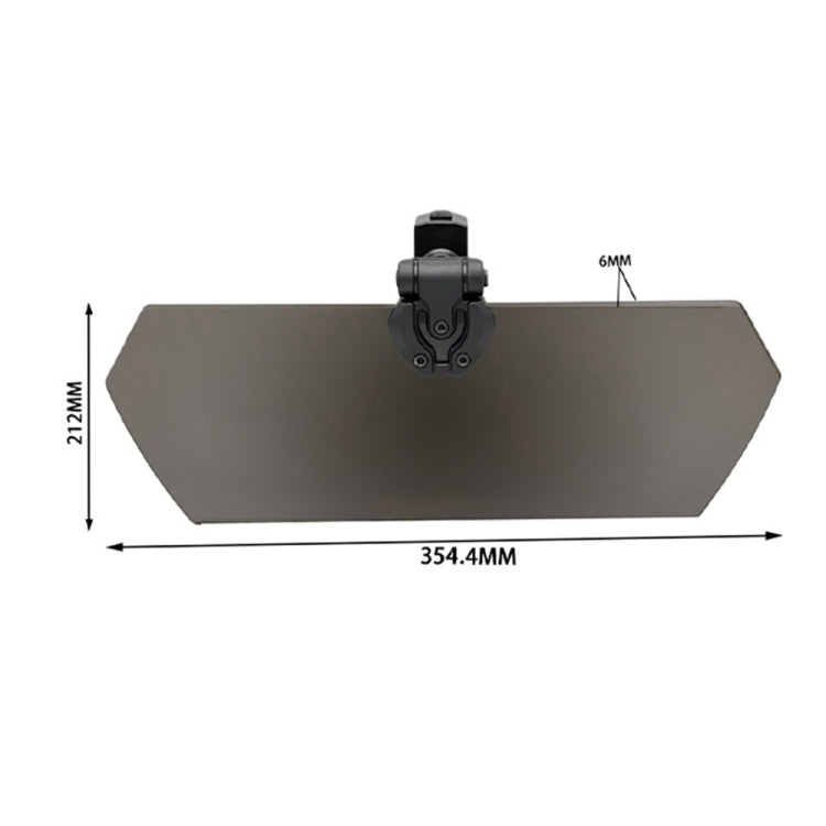 SF-1022 Universal Round Tube 1.5-2 Inch UTV Sun Visor Sunshade