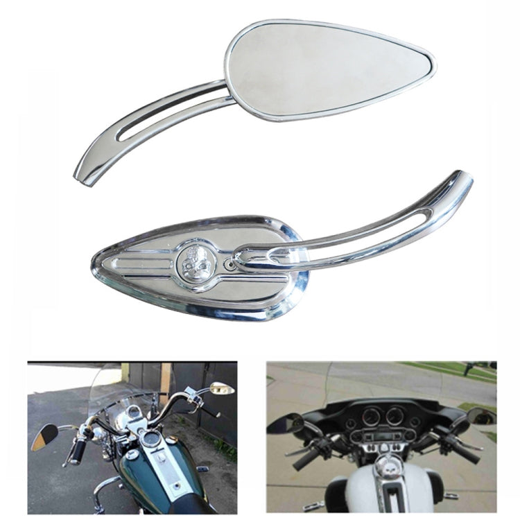 SF104 Motorcycle Modified Retro Rearview Mirror Reflective Mirror