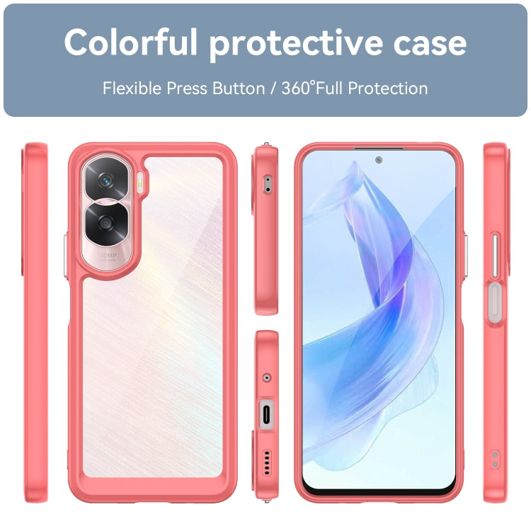For Honor X50i Colorful Series Acrylic + TPU Phone Case