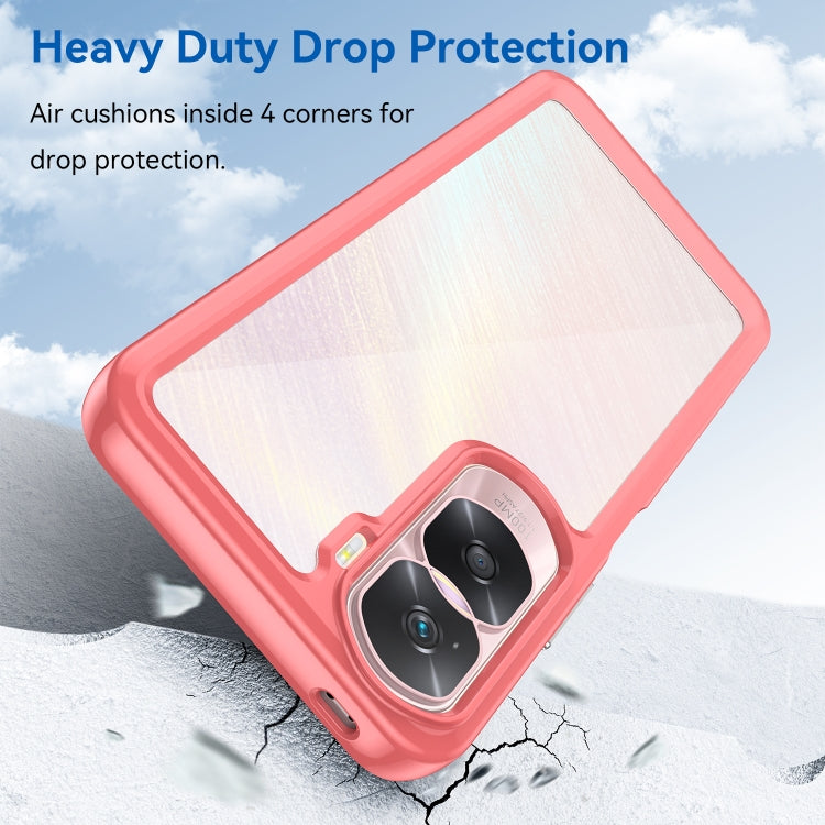 For Honor X50i Colorful Series Acrylic + TPU Phone Case