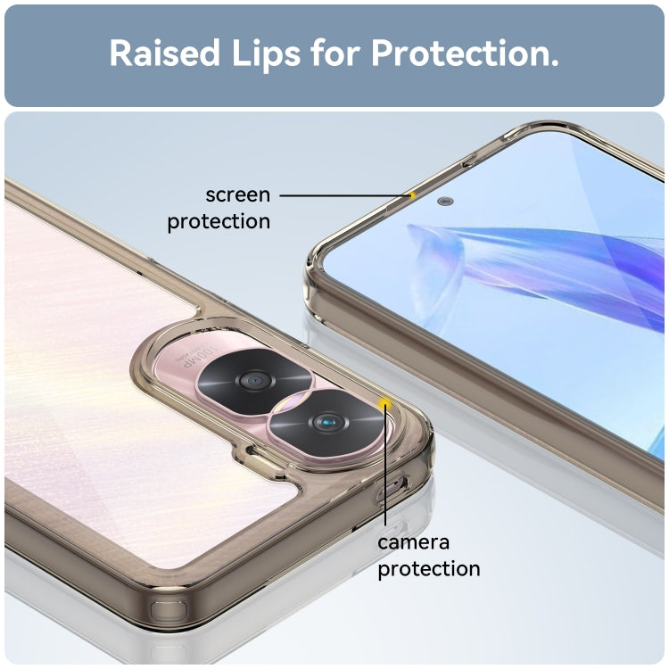 For Honor X50i Colorful Series Acrylic + TPU Phone Case