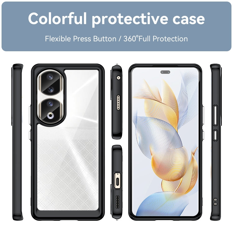 For Honor 80 Pro Colorful Series Acrylic + TPU Phone Case