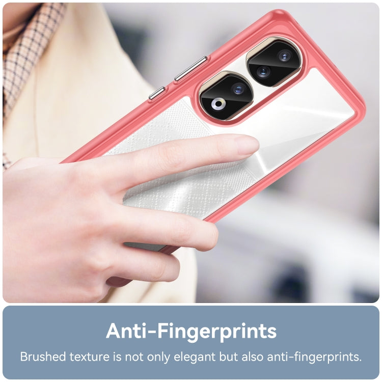 For Honor 80 Pro Colorful Series Acrylic + TPU Phone Case