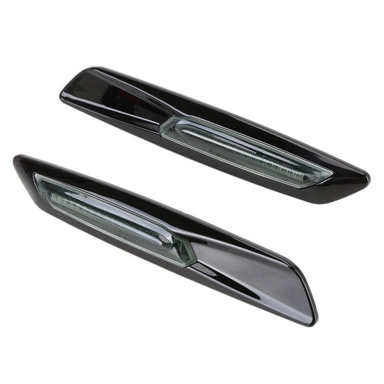 2 PCS Car Fender Light LED Leaf Board Side DC12V / 1.7W for BMW, Yellow Light, Style:D