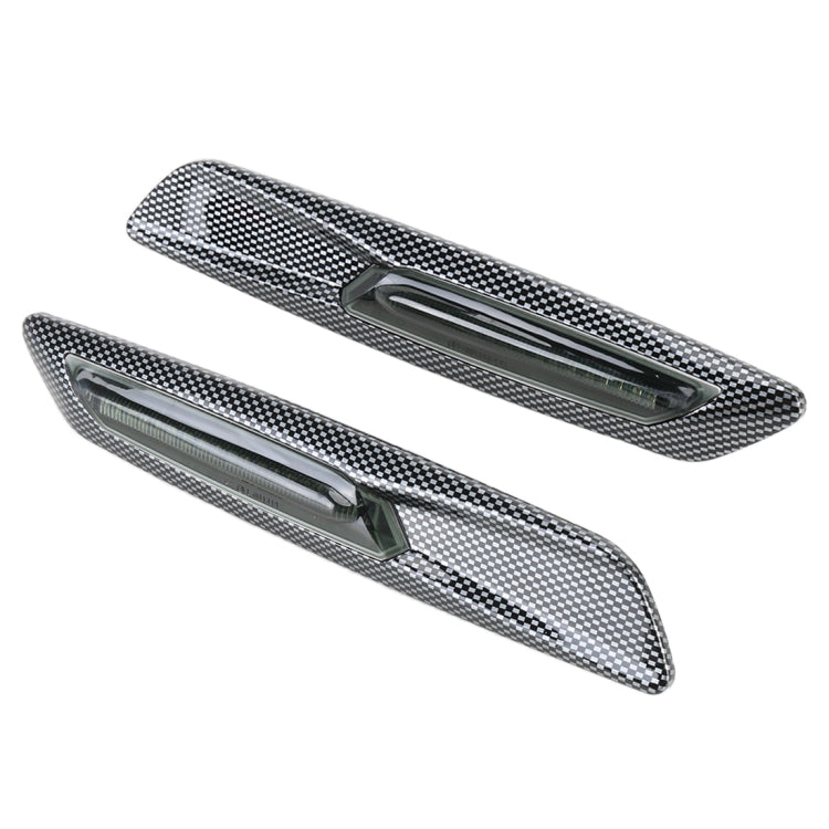 2 PCS Car Fender Light LED Leaf Board Side DC12V / 1.7W for BMW, Yellow Light, Style:F