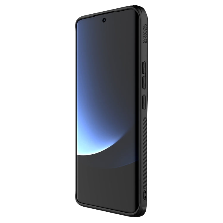 For Xiaomi 13 Ultra NILLKIN 3D Textured Nylon Fiber TPU + PC Phone Case(Black)