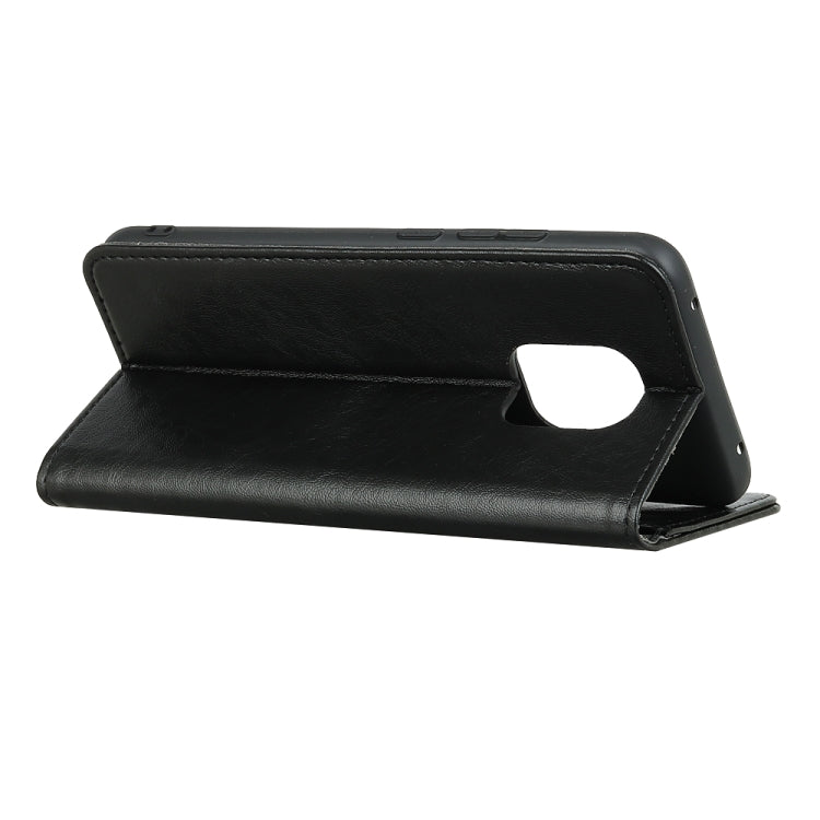 For Xiaomi Redmi 10X 5G Magnetic Crazy Horse Texture Horizontal Flip Leather Case with Holder & Card Slots & Wallet