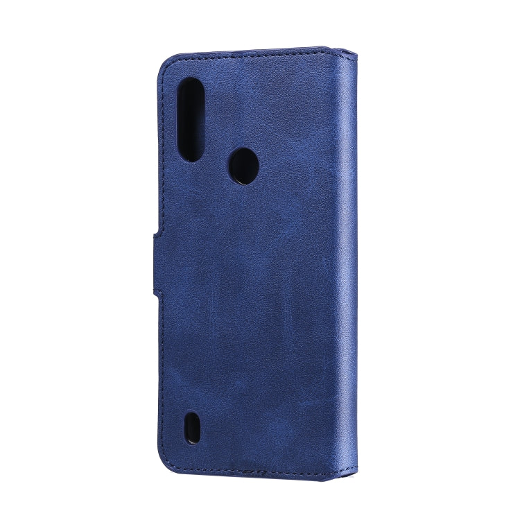 For Motorola Moto E6s Classic Calf Texture PU + TPU Horizontal Flip Leather Case, with Holder & Card Slots & Wallet