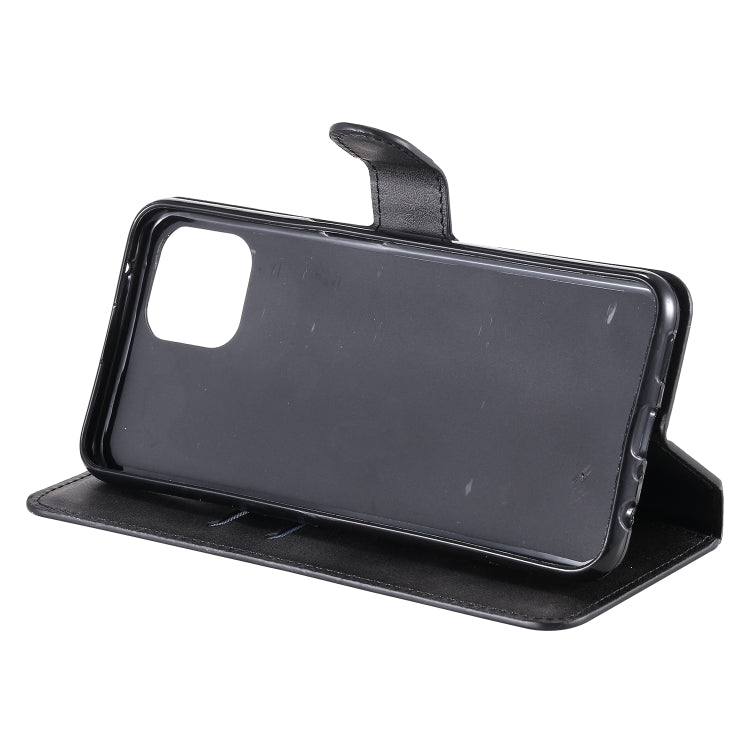 For OPPO A92s Classic Calf Texture PU + TPU Horizontal Flip Leather Case, with Holder & Card Slots & Wallet