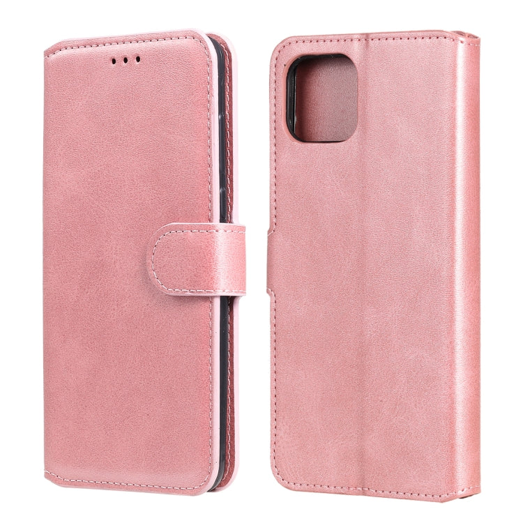 For OPPO A92s Classic Calf Texture PU + TPU Horizontal Flip Leather Case, with Holder & Card Slots & Wallet