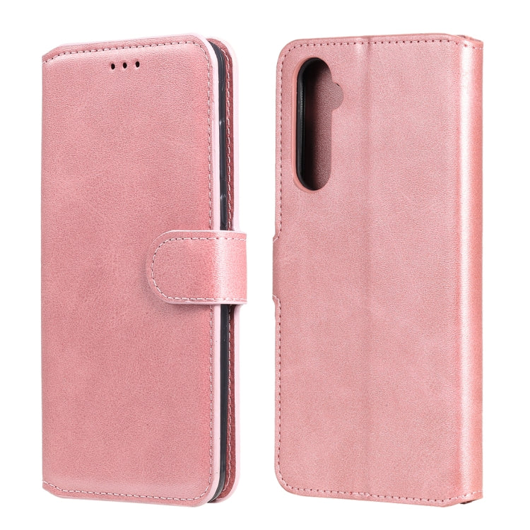 For OPPO Realme 6 Classic Calf Texture PU + TPU Horizontal Flip Leather Case, with Holder & Card Slots & Wallet
