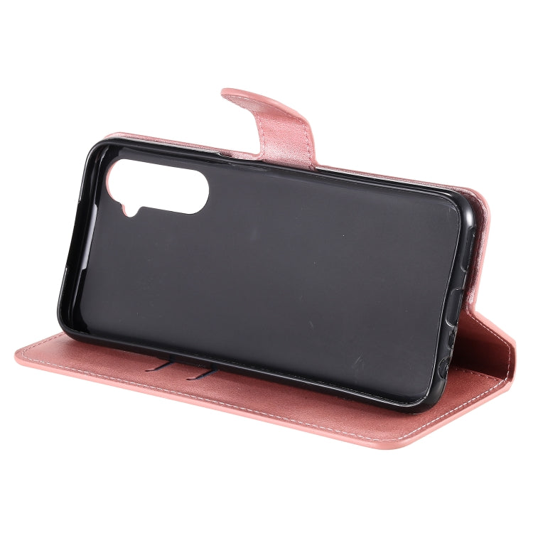 For OPPO Realme 6 Classic Calf Texture PU + TPU Horizontal Flip Leather Case, with Holder & Card Slots & Wallet