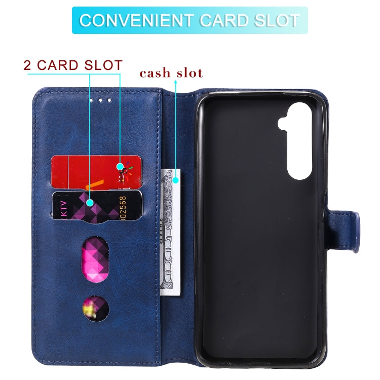 For OPPO Realme 6 Pro Classic Calf Texture PU + TPU Horizontal Flip Leather Case, with Holder & Card Slots & Wallet