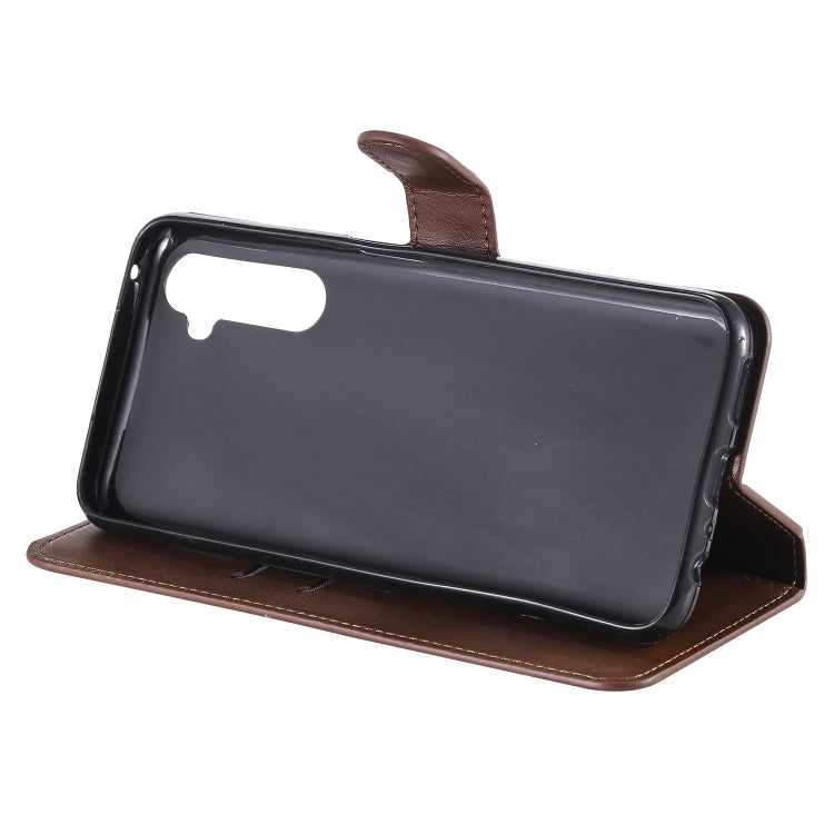 For OPPO Realme 6 Pro Classic Calf Texture PU + TPU Horizontal Flip Leather Case, with Holder & Card Slots & Wallet