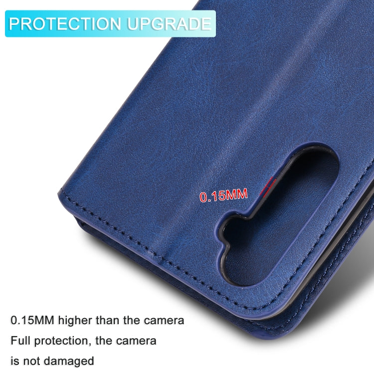 For OPPO Realme 6 Pro Classic Calf Texture PU + TPU Horizontal Flip Leather Case, with Holder & Card Slots & Wallet