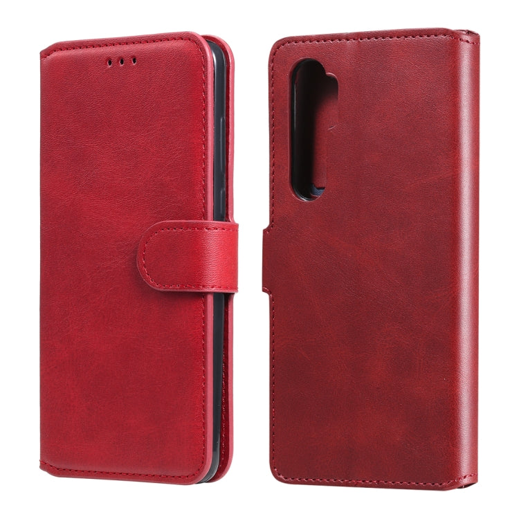 For Xiaomi Mi Note 10 Lite Classic Calf Texture PU + TPU Horizontal Flip Leather Case, with Holder & Card Slots & Wallet