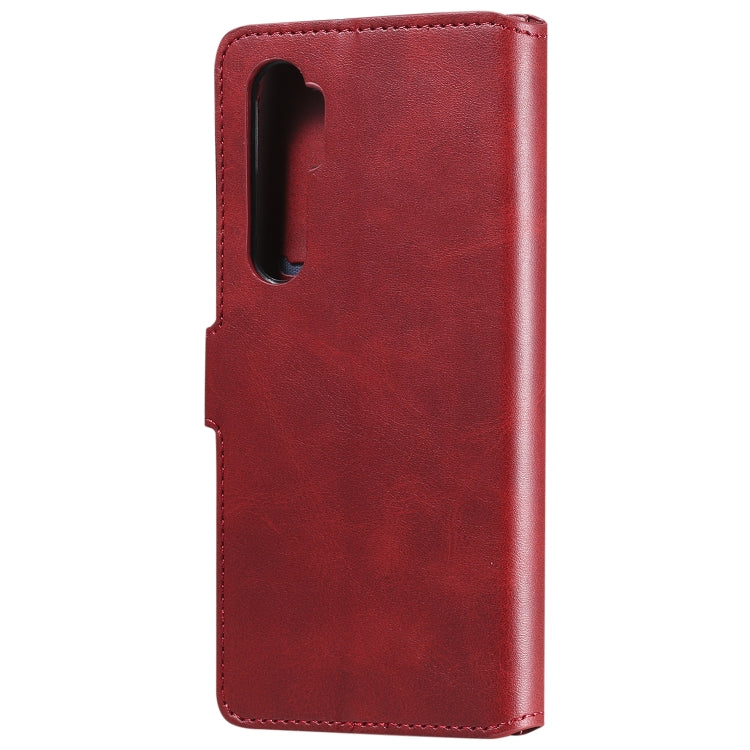 For Xiaomi Mi Note 10 Lite Classic Calf Texture PU + TPU Horizontal Flip Leather Case, with Holder & Card Slots & Wallet