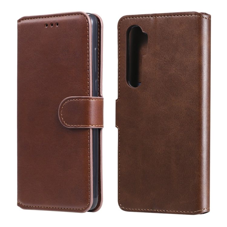 For Xiaomi Mi Note 10 Lite Classic Calf Texture PU + TPU Horizontal Flip Leather Case, with Holder & Card Slots & Wallet