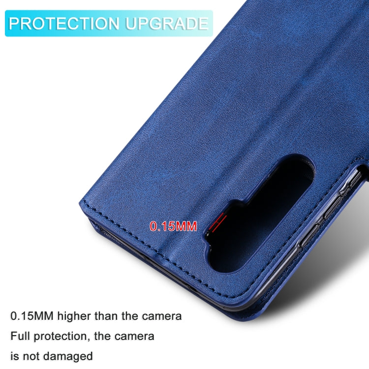 For Xiaomi Mi Note 10 Lite Classic Calf Texture PU + TPU Horizontal Flip Leather Case, with Holder & Card Slots & Wallet