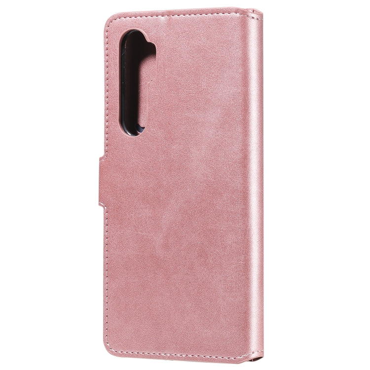 For Xiaomi Mi Note 10 Lite Classic Calf Texture PU + TPU Horizontal Flip Leather Case, with Holder & Card Slots & Wallet