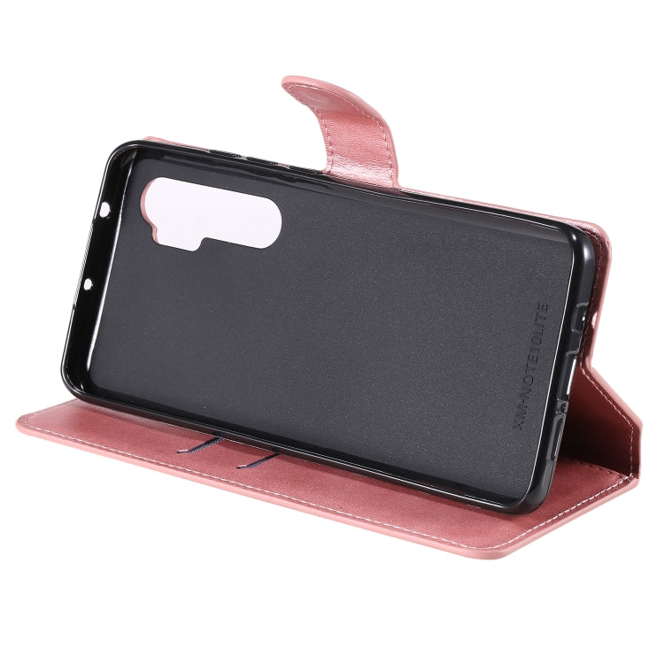 For Xiaomi Mi Note 10 Lite Classic Calf Texture PU + TPU Horizontal Flip Leather Case, with Holder & Card Slots & Wallet