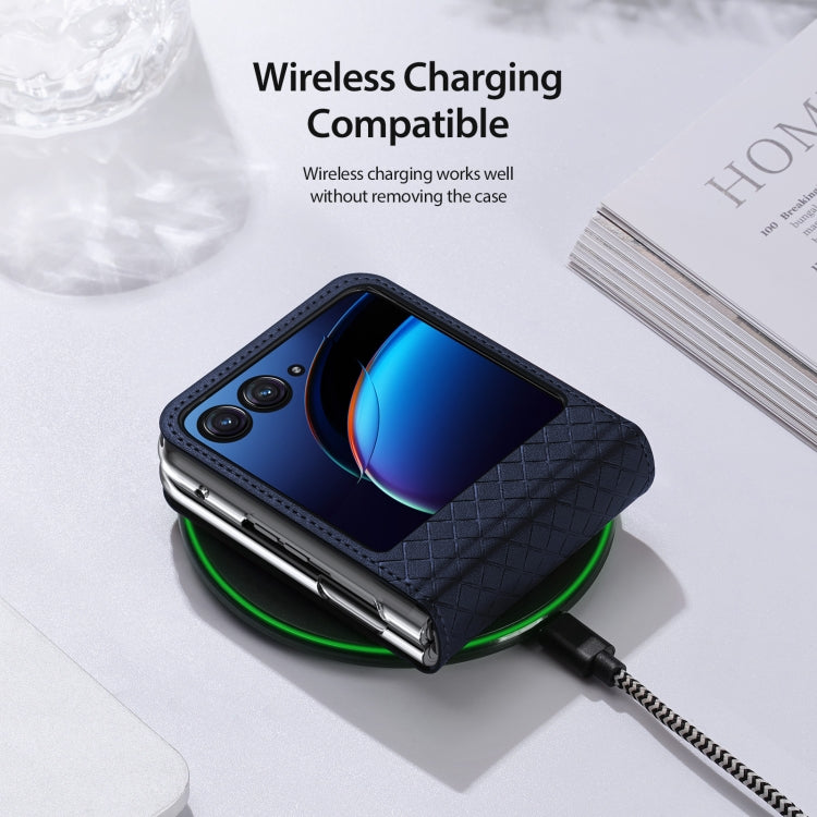 For Motorola Razr 40 Ultra DUX DUCIS Bril Series PU + TPU Phone Case