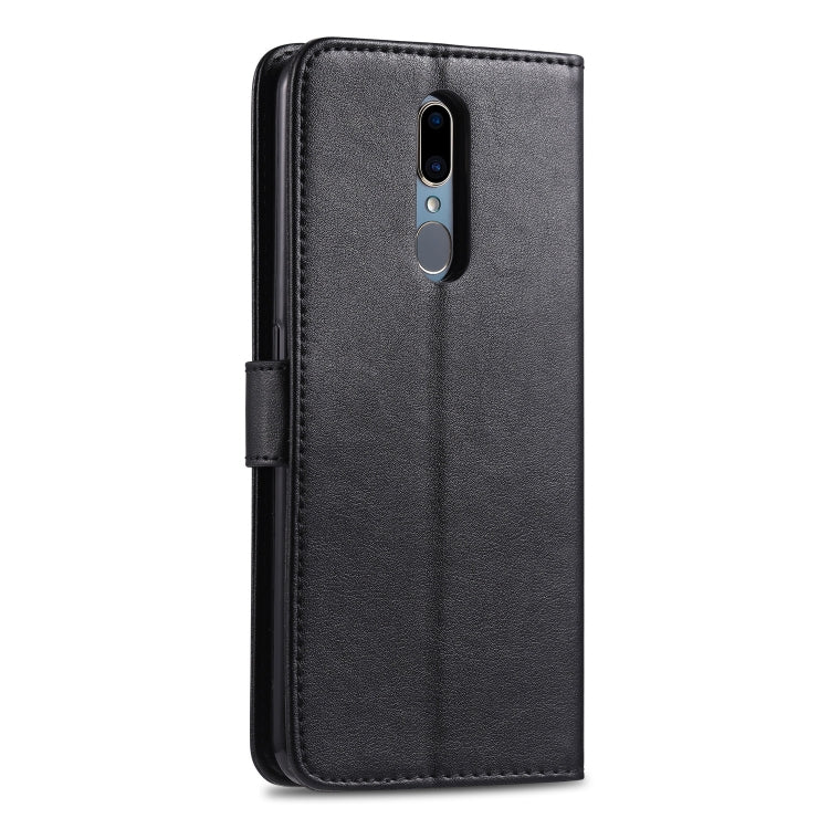 For OPPO A9 / A9x / F11 AZNS Sheepskin Texture Horizontal Flip Leather Case with Holder & Card Slots & Wallet