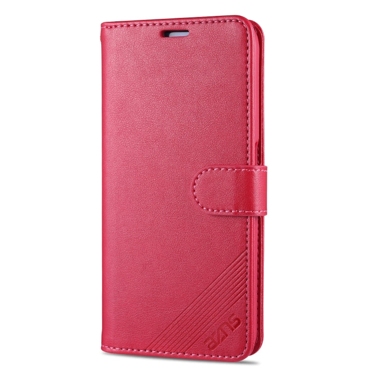 For OPPO A52 / A92 / A72 AZNS Sheepskin Texture Horizontal Flip Leather Case with Holder & Card Slots & Wallet