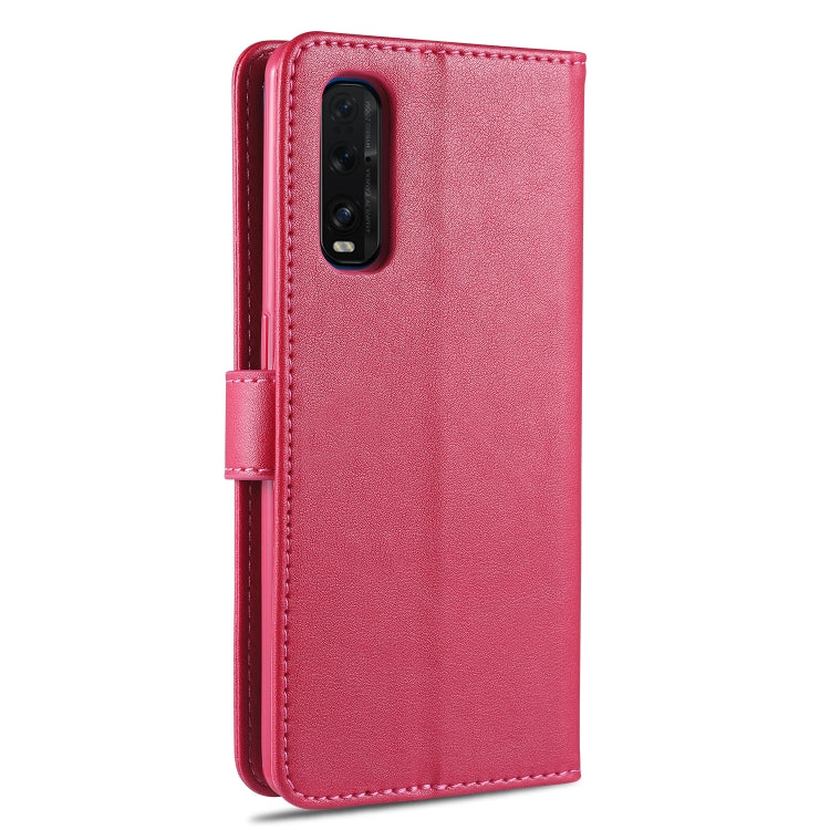 For OPPO Find X2 AZNS Sheepskin Texture Horizontal Flip Leather Case with Holder & Card Slots & Wallet