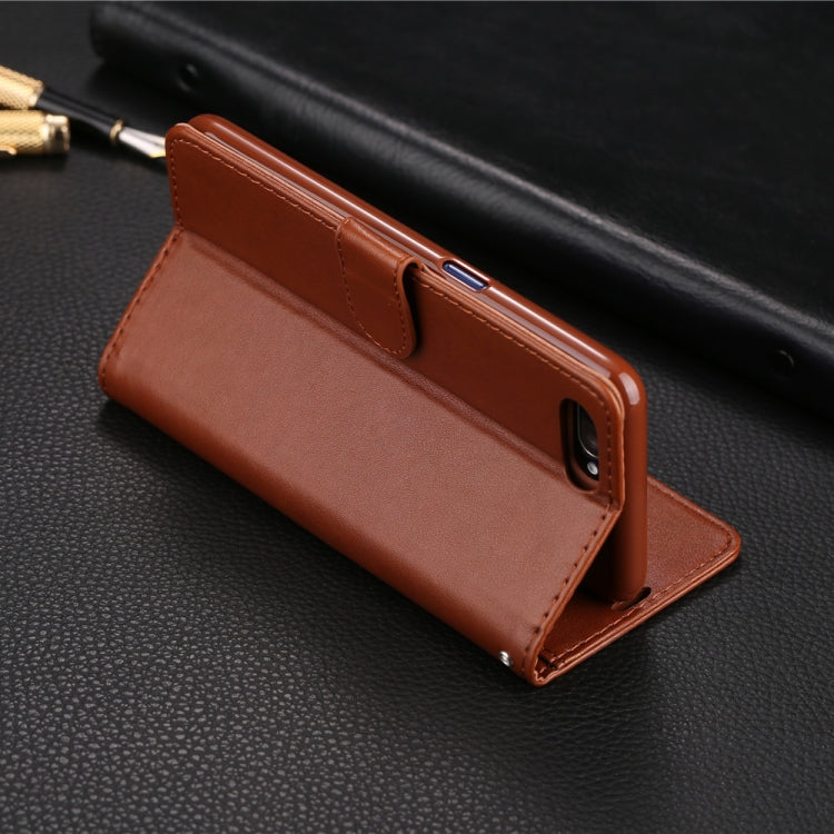 For OPPO K1 AZNS Sheepskin Texture Horizontal Flip Leather Case with Holder & Card Slots & Wallet