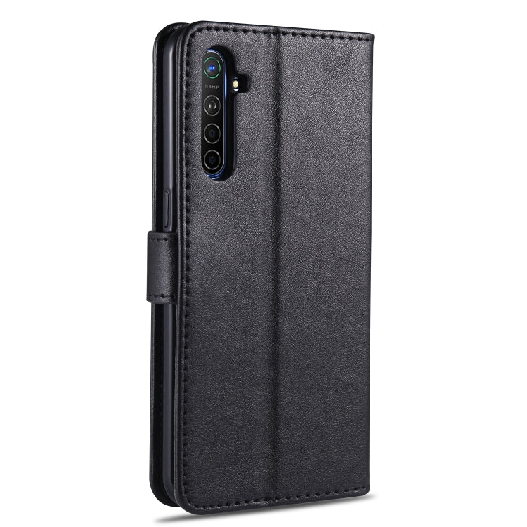 For OPPO K5 AZNS Sheepskin Texture Horizontal Flip Leather Case with Holder & Card Slots & Wallet