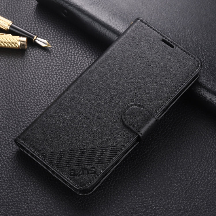 For OPPO Reno 3 AZNS Sheepskin Texture Horizontal Flip Leather Case with Holder & Card Slots & Wallet