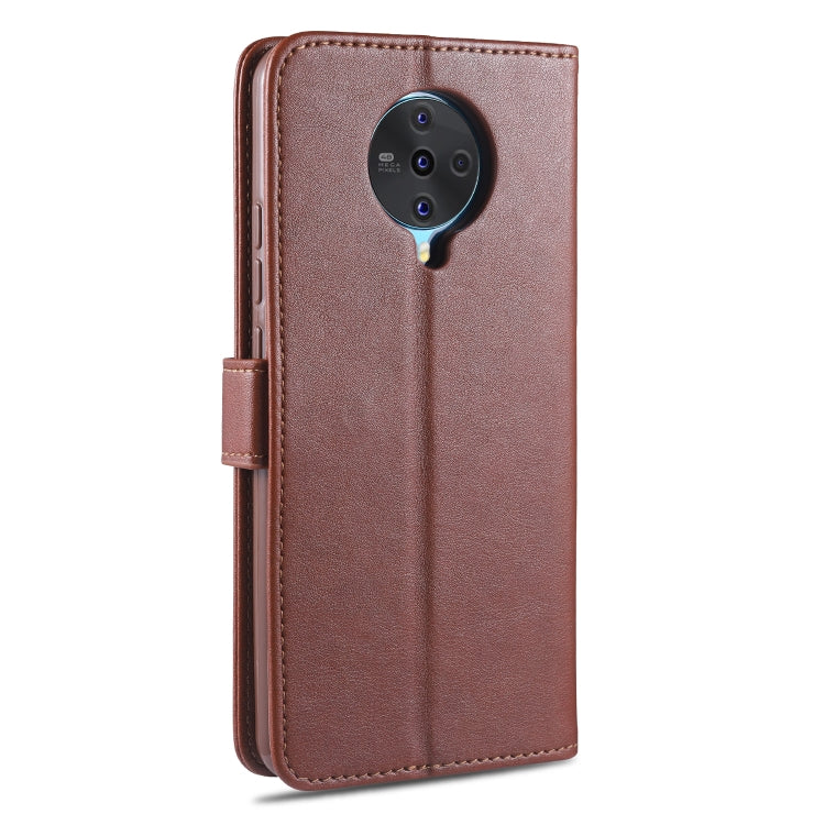 For Vivo S6 AZNS Sheepskin Texture Horizontal Flip Leather Case with Holder & Card Slots & Wallet