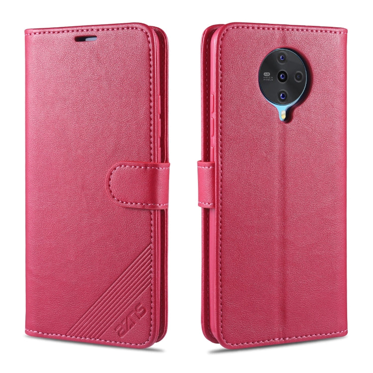 For Vivo S6 AZNS Sheepskin Texture Horizontal Flip Leather Case with Holder & Card Slots & Wallet