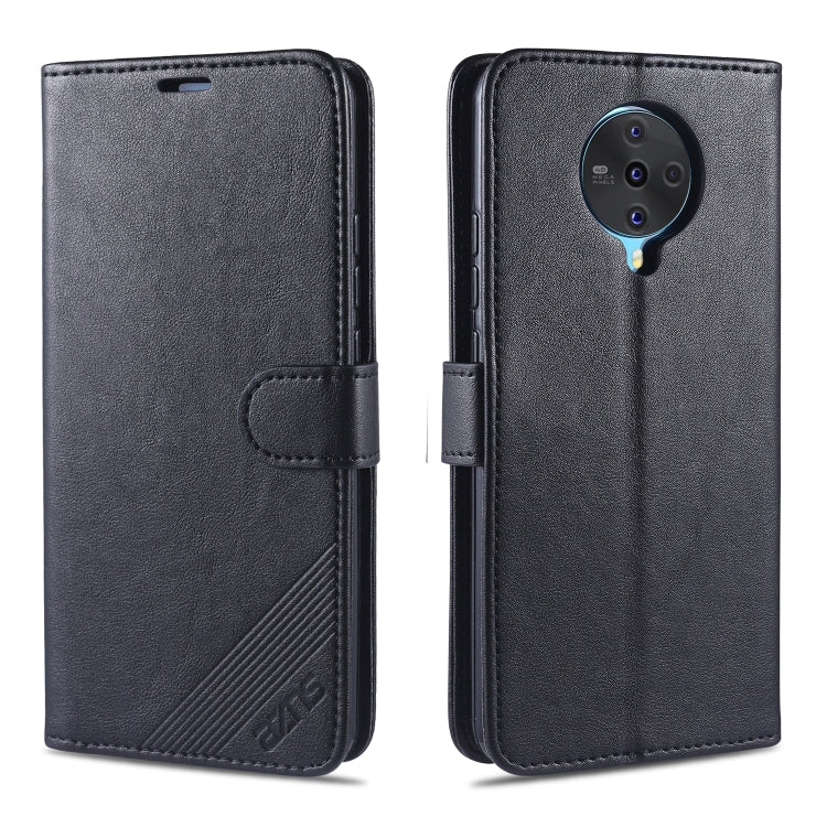 For Vivo S6 AZNS Sheepskin Texture Horizontal Flip Leather Case with Holder & Card Slots & Wallet