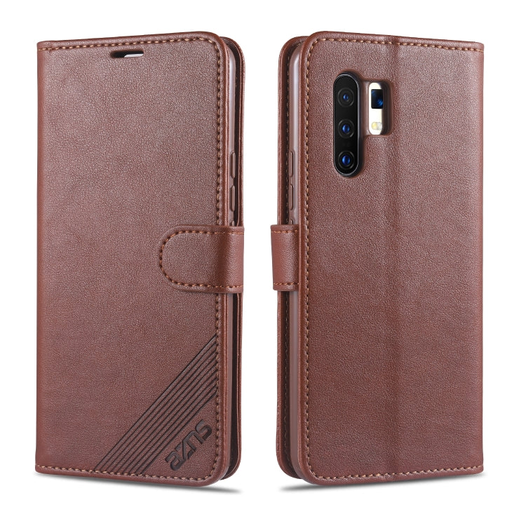 For Vivo X30 / X30 Pro AZNS Sheepskin Texture Horizontal Flip Leather Case with Holder & Card Slots & Wallet