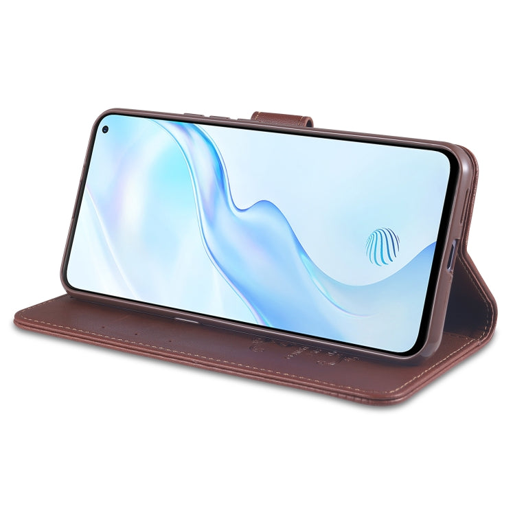 For Vivo X30 / X30 Pro AZNS Sheepskin Texture Horizontal Flip Leather Case with Holder & Card Slots & Wallet