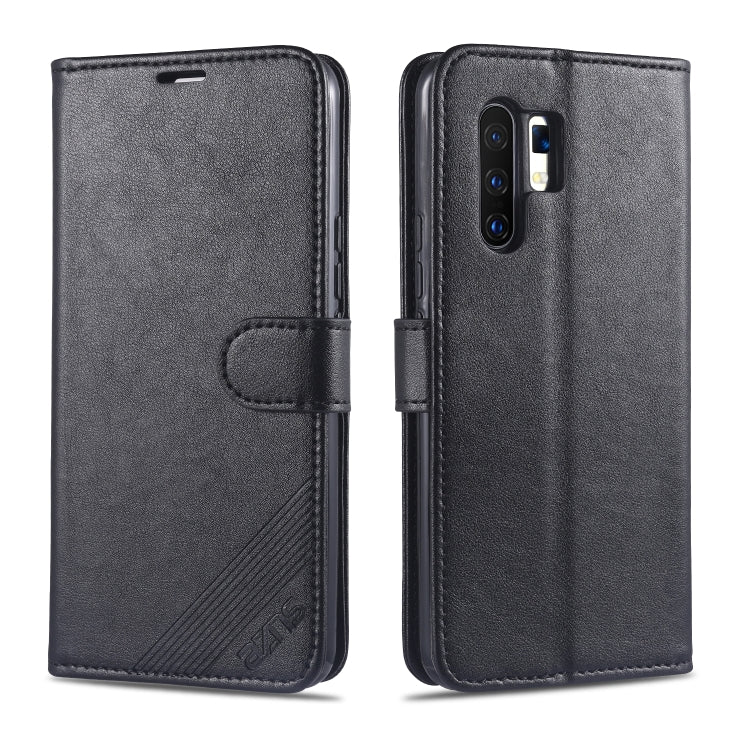 For Vivo X30 / X30 Pro AZNS Sheepskin Texture Horizontal Flip Leather Case with Holder & Card Slots & Wallet