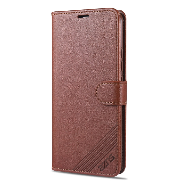 For Vivo Z6 AZNS Sheepskin Texture Horizontal Flip Leather Case with Holder & Card Slots & Wallet