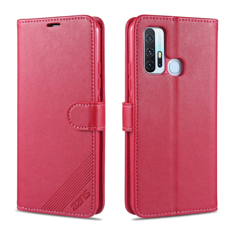 For Vivo Z6 AZNS Sheepskin Texture Horizontal Flip Leather Case with Holder & Card Slots & Wallet