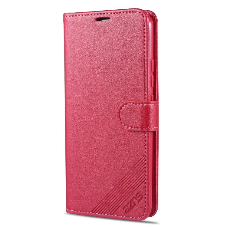 For Vivo Z6 AZNS Sheepskin Texture Horizontal Flip Leather Case with Holder & Card Slots & Wallet