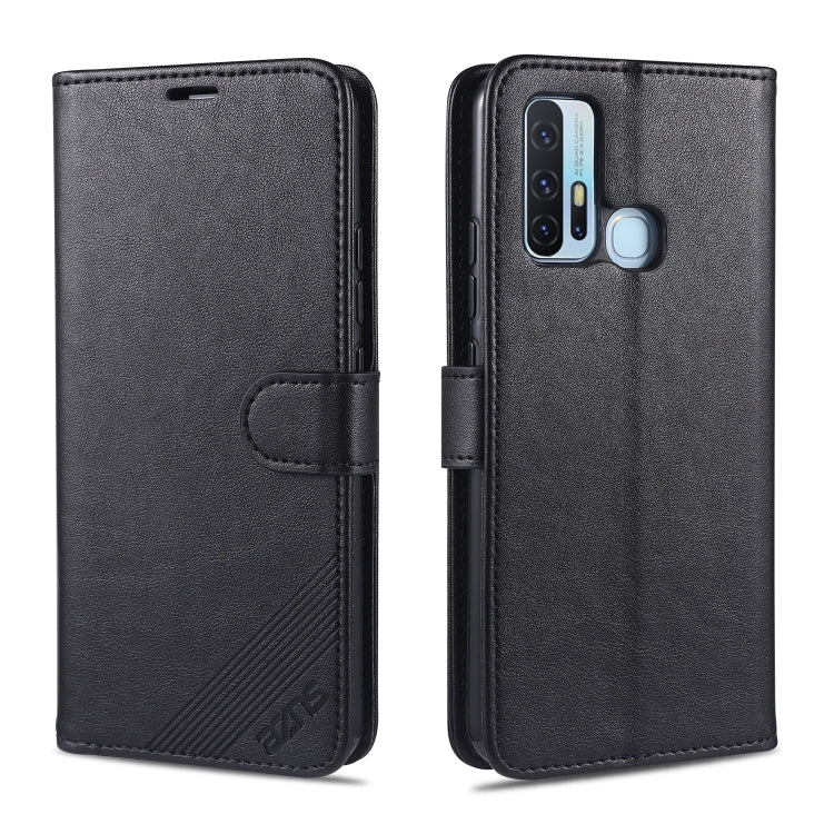 For Vivo Z6 AZNS Sheepskin Texture Horizontal Flip Leather Case with Holder & Card Slots & Wallet