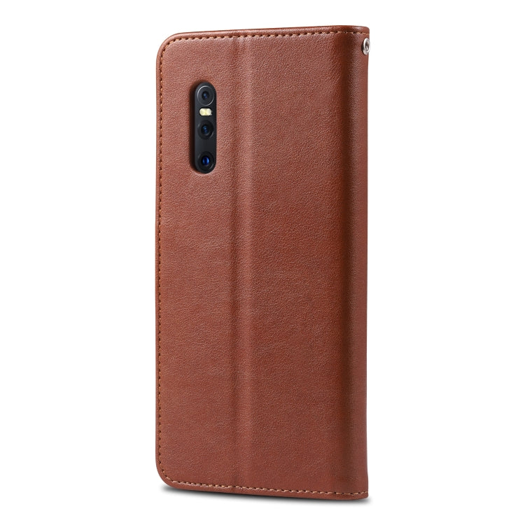 For Vivo X27 AZNS Sheepskin Texture Horizontal Flip Leather Case with Holder & Card Slots & Wallet